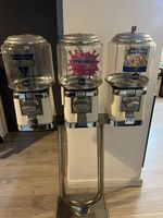 Beaver RB16 Sweets Machines - 3 Head With Chrome Stand