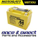 Motobatt Battery for Lexmoto SY125-10-SE-E5 LXR SE 125 Euro 5 2021-2024 AGM