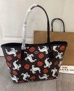 CCE69 City Tote Pumpkin Halloween Holidays Shoulder Bag