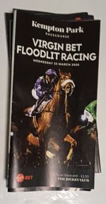 USED Kempton Race Card 25/3/26 2026 Constitution Hill