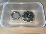 VFR400 NC30 OEM good used rear wheel nut / thrust piece / main rear hub nut