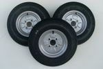 3 OFF 145/80 B10 TRAILER WHEEL/TYRE  4 STUD 4 PLY 100 PCD CONWAY SUNCAMP CABANON