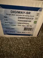 Automatic door closer -￼CDVI Digiway Plus Universal Operator DWPS102UCD