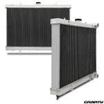 50mm ALLOY RACE RADIATOR RAD FOR NISSAN SKYLINE R32 GTST GTR GTS RB20DET RB26DET