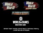 Team Yankee Clash of Steel Checkpoint Charlie WWIII British Vehicle Loose Sprues