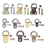 D Rings DRings D-Rings & Screws Framing Hang Picture Frame Photo Canvas Hanging