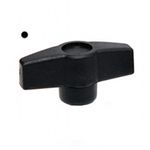 2 Wing knobs female M6 BRASS INSERT router nut drill bolt saw thumbscrew clamp