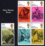 GB 1970 Literary Anniversaries Set Charles Dickens SG824 - 28 Unmounted Mint MNH