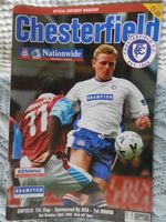 Chesterfield v Enfield Programme, FA Cup 1st Round, 30 October 1999