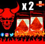 2x HOT CHIP 🔥 WORLDS HOTTEST CHILLI CHIP 🔥 Heat Extreme