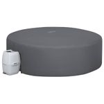 Bestway Cover Grey PVC and POM Pool Outdoor Accessory Hot Tub Protection Home