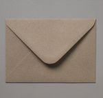 C7 Recycled Fleck Kraft A7 Cards Invitation RSVP Envelopes 82x114mms FREE UK P&P