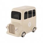 Car Storage Bin Wheeled Toy Organizer with Lid Multi-Purpose for Playroom, Kids