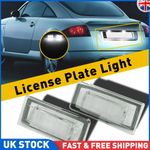 2x Error Free LED License Plate Light Lamp 8N0943022A For Audi TT MK1 8N 1998-06