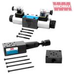 WINCHMAX CETOP3/NG6 12v Solenoid Valve, Manifold and Regulator