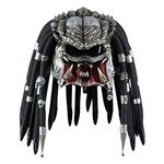 Predator Motorcycle Helmet Dress Up Mask Cosplay Party Costume Props Halloween#A