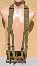 ORIGINAL WWII US ARMY M1944 COMBAT FIELD EQUIPMENT SUSPENDERS GEAR Y STRAPS