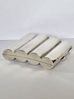 RARE 1915 DUNHILL STERLING SILVER PIPE TOBACCO CARTRIDGE CASE WWI J H HILLCOX