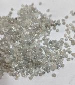 Natural White Gray Crystal Rough Diamond Lot 5.00 Ct Raw Fancy Loose African