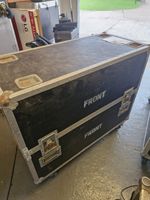 Large wheeled flightcase - ext dims excluding wheels -1110x820x510mm