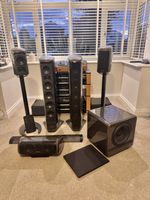 Mission Elegante 5.1   8ohm Bi-wired Home Cinema Speaker System with Subwoofer