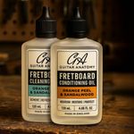 Guitar Anatomy Fretboard Cleaner,  Conditioning Oil Set, Complete Fretboard Care