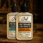 Guitar Anatomy Fretboard Cleaner,  Conditioning Oil Set, Complete Fretboard Care