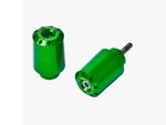 Puig Green Long Bar Ends Kawasaki Ninja H2 SX 2018-2024