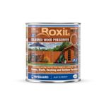 Roxil Wood Stain Preserver 1L-5 Year Protection for Outdoor Decking, Fence,Shed