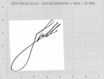 Jarno Trulli Hand Signed White Card Formula One F1 Racing Autograph + COA