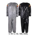 PVC Fitness Sauna Suit Weight Loss Quick Sweat Sport Full Body Sweat Suit