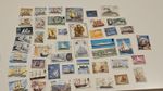 Seafaring Ships Sailing Thematic Worldwide Used Postage Stamps Varied X40 Pieces