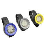 Scuba Diving Depth Gauge Max 50m with Wrist Band Waterproof