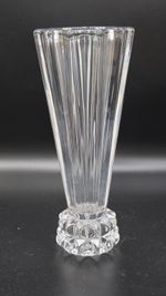 Rosenthal Classic Blossom 7 Tall Crystal Flower Vase Candlestick Holder Germany