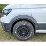 RGM Styleline 4 x Black Wheel Arch Covers For Volkswagen Crafter (2nd Gen) 2017>