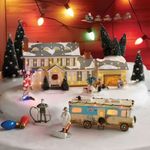 Xmas Decor National Lampoon Christmas Vacation Griswold Holiday House Display