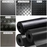 Heavy Duty Commercial Grade Rubber Floor Matting Industrial Work Van Garage Shed