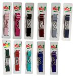 WIZ KIDS SNAKE BELT ADJUSTABLE ELASTICATED ALL COLOURS GIRLS BOYS BELTS