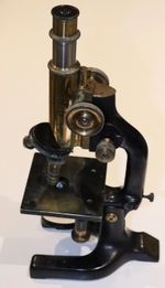 Antique C. Reichert Wien microscope Botany Dept. King’s College London 1920-1925