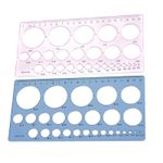 Breast Pump Flange Sizing Tool Nipple Ruler Nipple Measuring Tool Circle Ruler