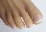 24X French Manicure False Nails. Toe Nail Tips. UK