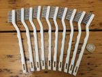 Wire Brush - Stainless Steel - 10 Pack