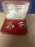 Vintage Boxed 22ct GoldPlated Cufflinks - Made in England