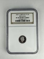 2007 Great Britain 10 Pound Platinum Britannia Proof NGC PF70 Ultra Cameo