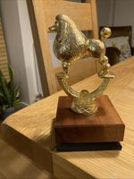 Unusual Unbranded Heavy Poodle On Stand