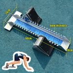 6 Angle Lightning Starting Block Sprinter Pedals for Plastic Runway Cinder Track