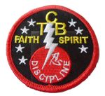 Elvis Presley Taking Care of Business embroidered patch.TCB, Gracelands