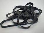 Black Elastic Bands Rubber Size No.12 No.18 No.30 No.31 No.32 No.63 No.64 No.89