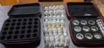 Jewellery Maker Gold and Silver Plated Findings with Storage Cases
