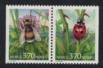 Bumblebee Ladybird Insects Pair Norway 1997 MNH SG#1277-1278